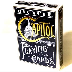 BICYCLE PLAYING CARDS DECK Capitol 💙 New With Seal Intact